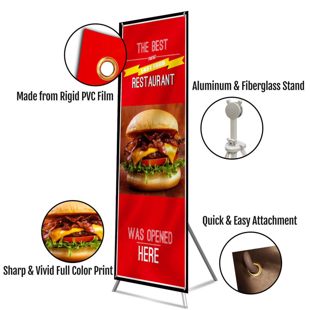 X Banner Stands, X Frame Banner Printing