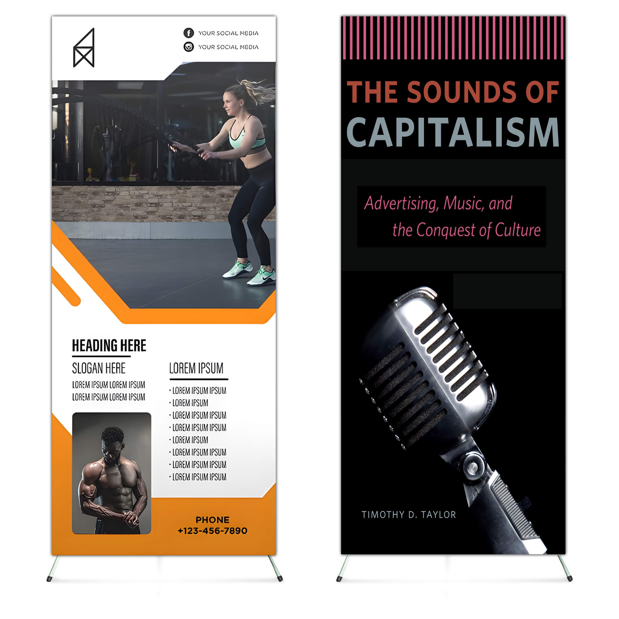 Buy Custom X Banner Stands Online Anley