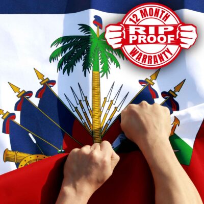 Rip-Proof Technology Double Sided 3-Ply Haiti Flag 3×5 Foot