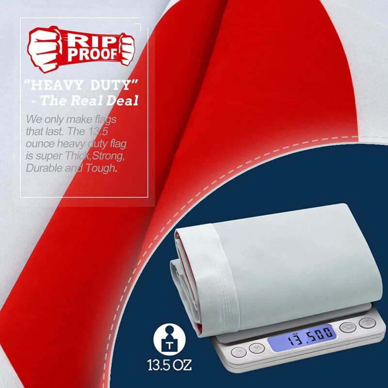 Rip-Proof Technology Double Sided 3-Ply Japan Flag 3×5 Foot - Image 3
