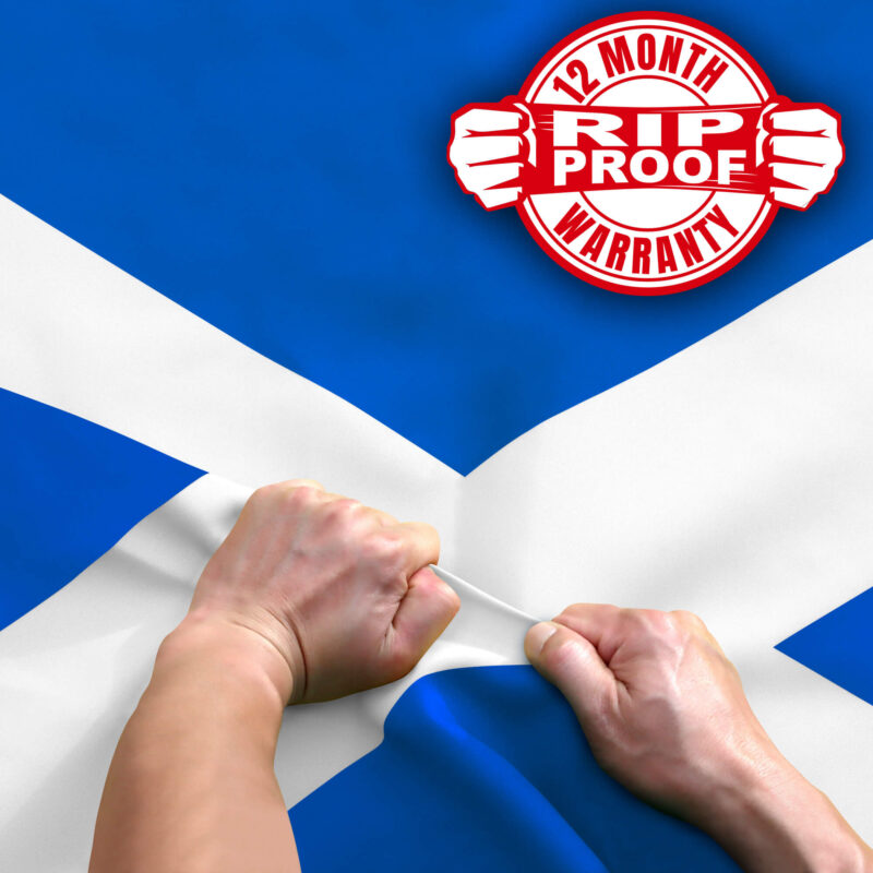 Rip-Proof Technology Double Sided 3-Ply Scotland Flag 3×5 Foot