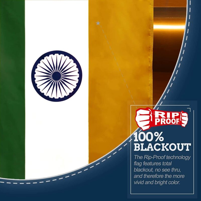 Rip-Proof India Flag