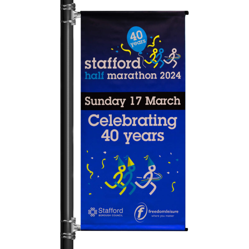 custom pole banner