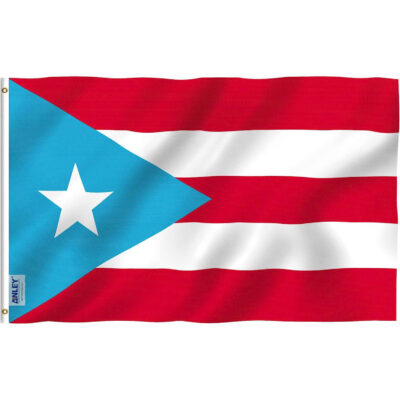 Light Blue Puerto Rico Flag