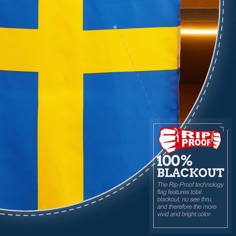 Rip-Proof Sweden Flag