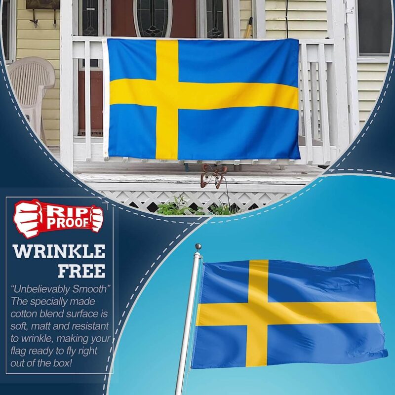 Rip-Proof Sweden Flag