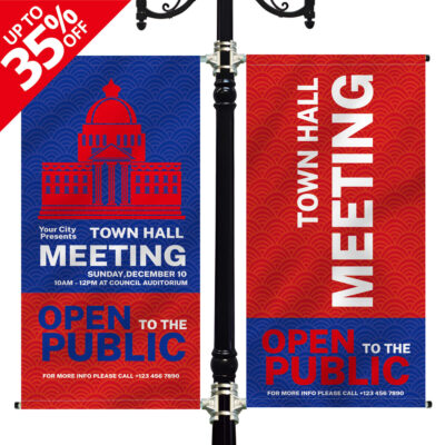 Custom Pole banners