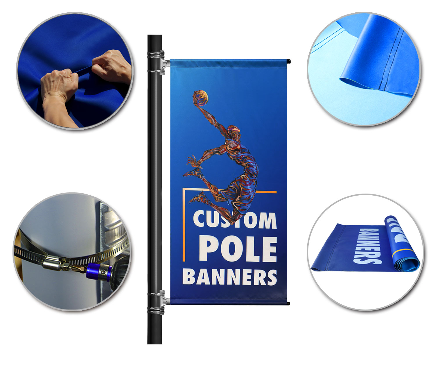 Custom Pole banners
