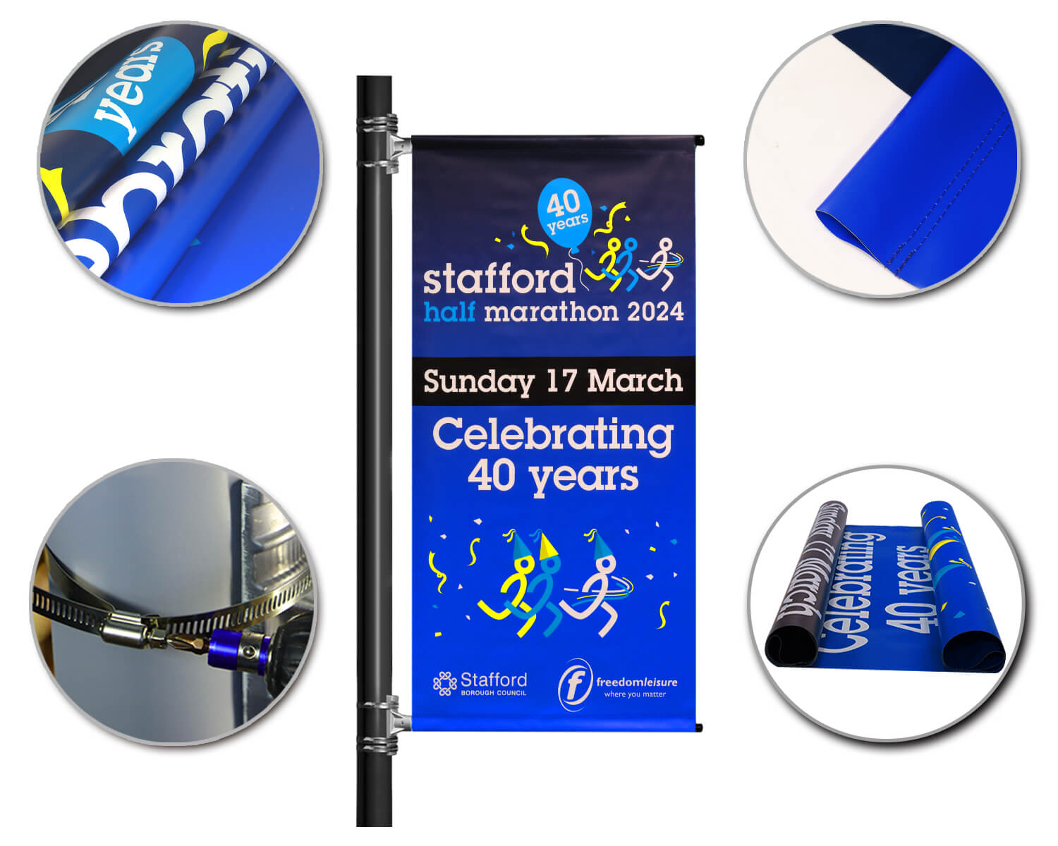 custom pole banner