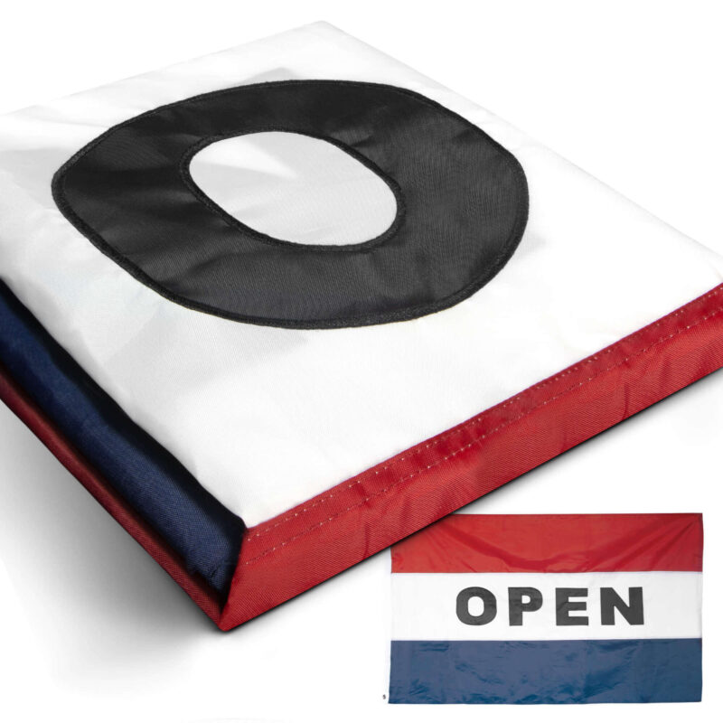 Nylon OPEN Sign Flag