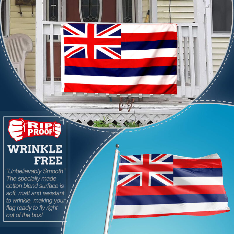 Rip-Proof Hawaii Flag