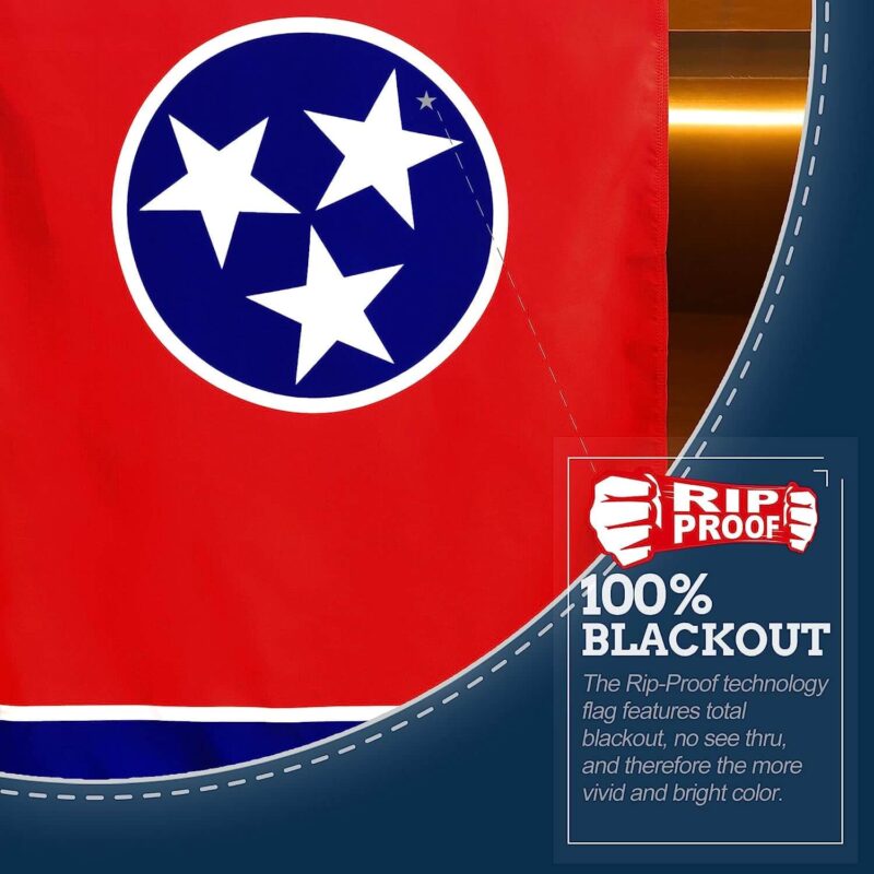 Rip-Proof Tennessee State Flag