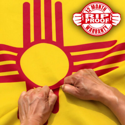 Rip-Proof Technology Double Sided 3-Ply New Mexico State Flag 3×5 Foot