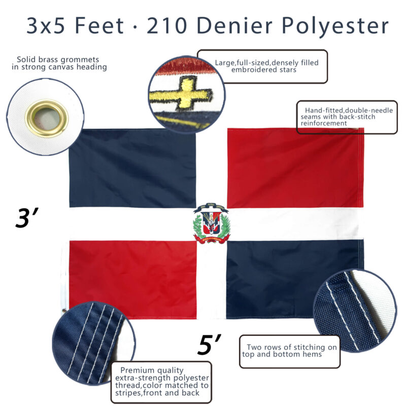 Dominican Republic Flag