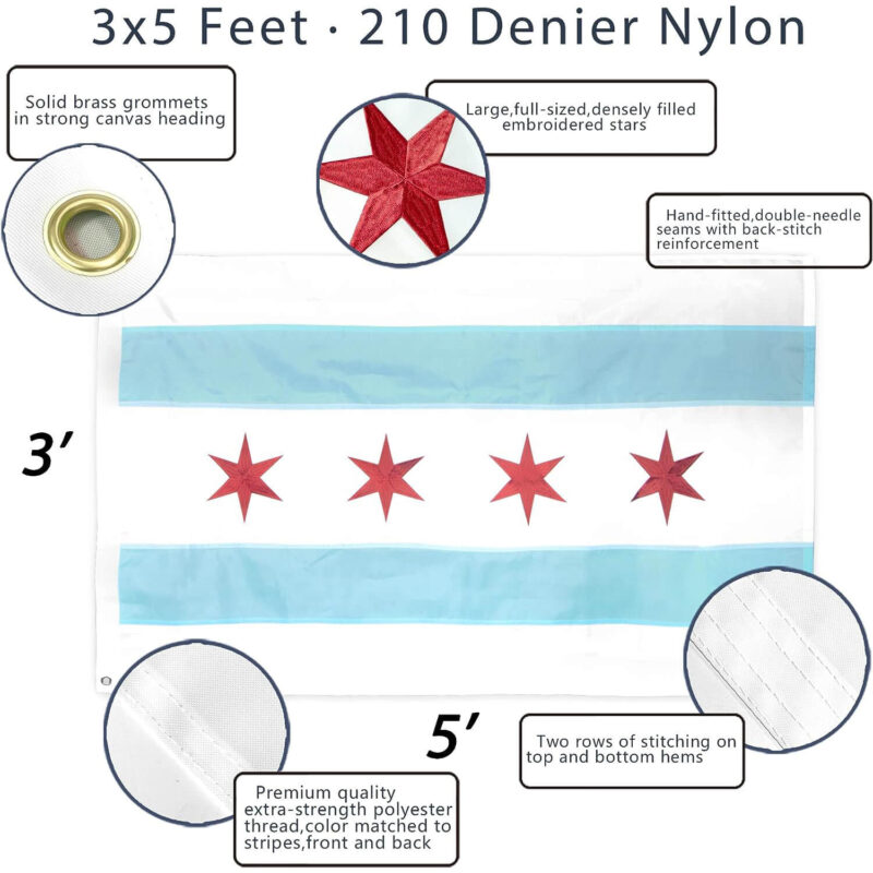 EverStrong City of Chicago Flag