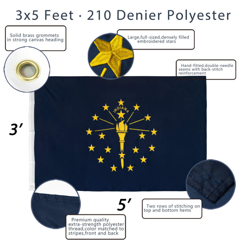 Indiana Flag