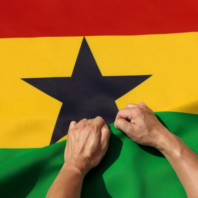 Rip-Proof Technology Double Sided 3-Ply Ghana Flag 3×5 Foot
