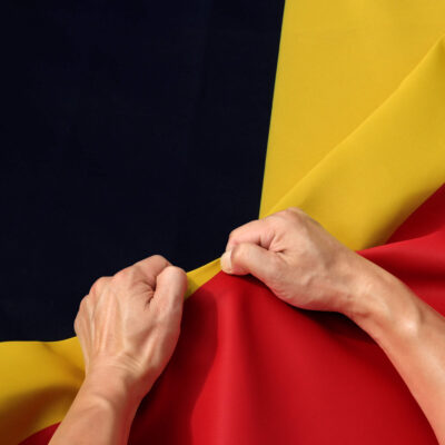 Rip-Proof Technology Double Sided 3-Ply Belgium Flag 3×5 Foot