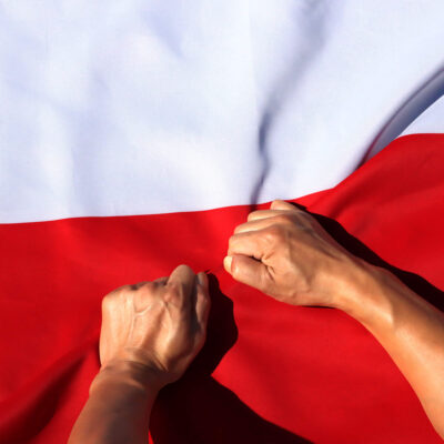 Rip-Proof Technology Double Sided 3-Ply Poland Flag 3×5 Foot
