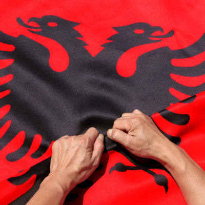 Rip-Proof Technology Double Sided 3-Ply Albania Flag 3×5 Foot