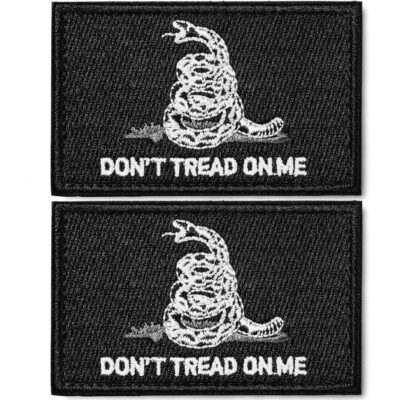 Don't Tread On Me Embroidered Patches