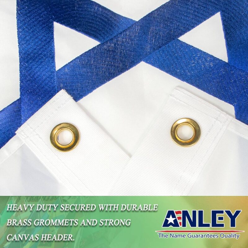 Embroidered Israel Flag