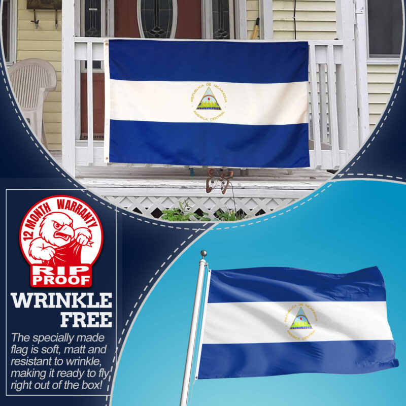 Nicaragua Flag