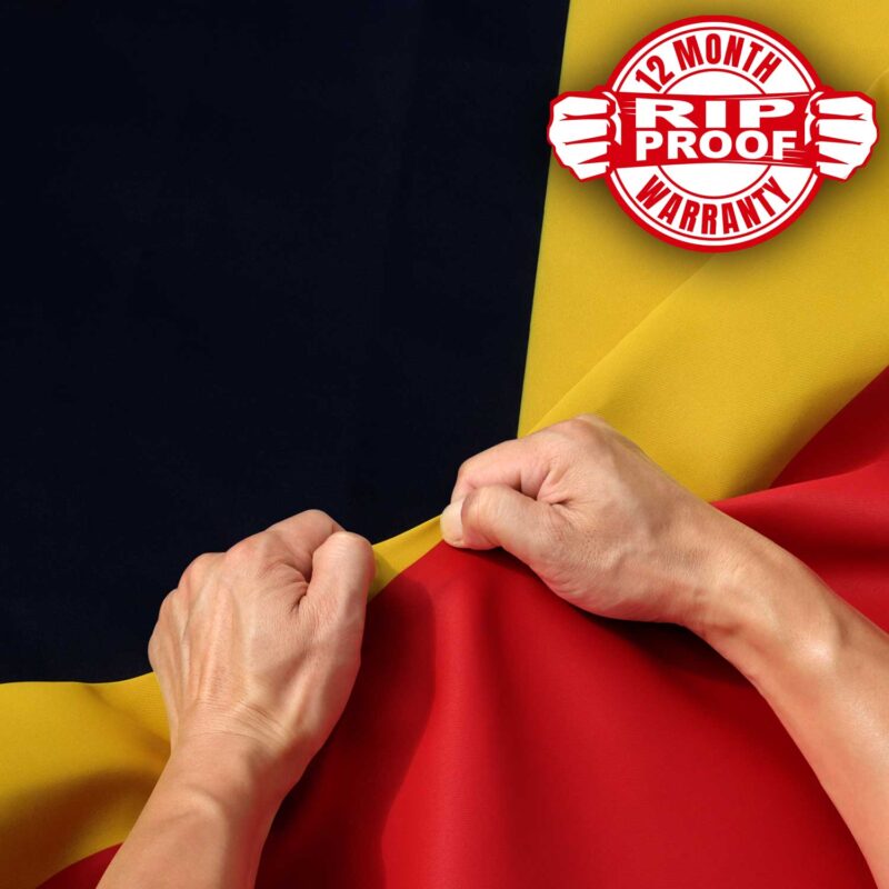 Rip-Proof Belgium Flag