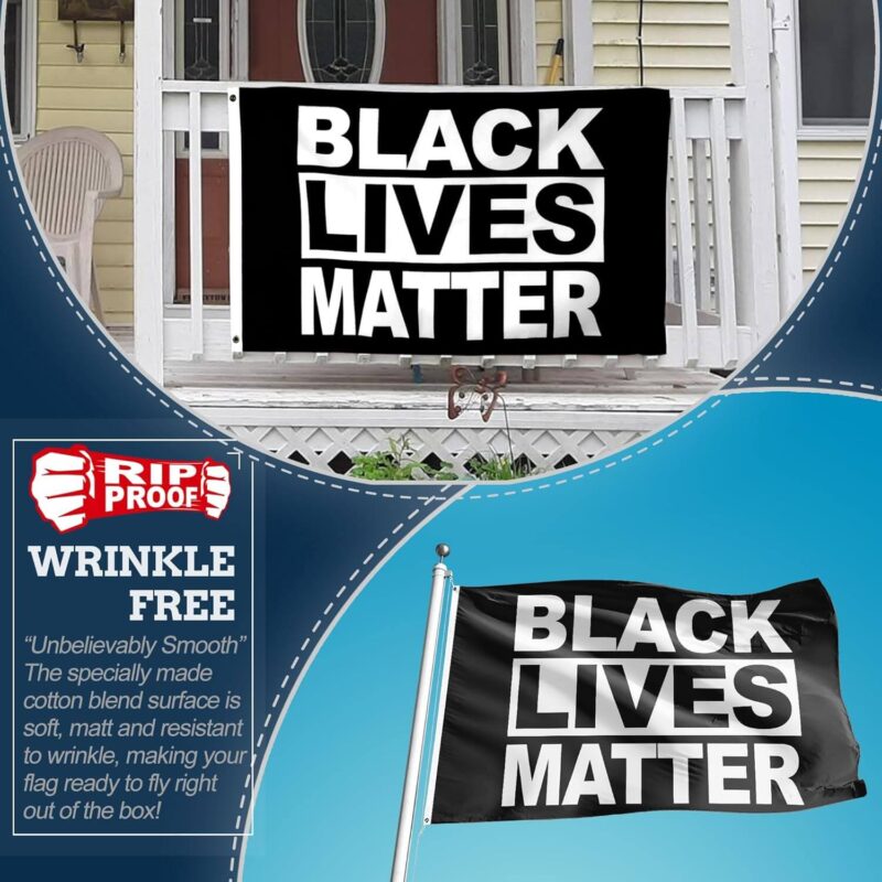 Rip-Proof Black Lives Matter Flag