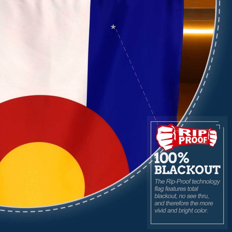 Rip-Proof Colorado State Flag