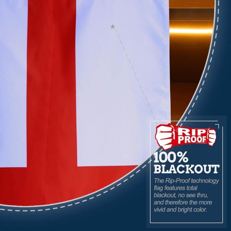 Rip-Proof England Flag