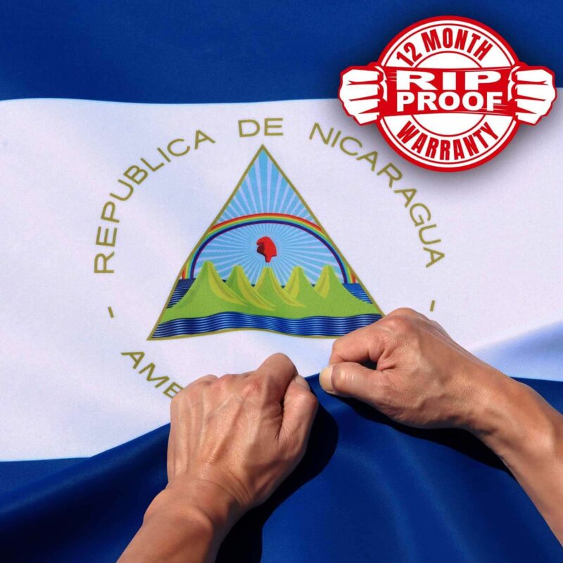 Rip-Proof Nicaragua Flag