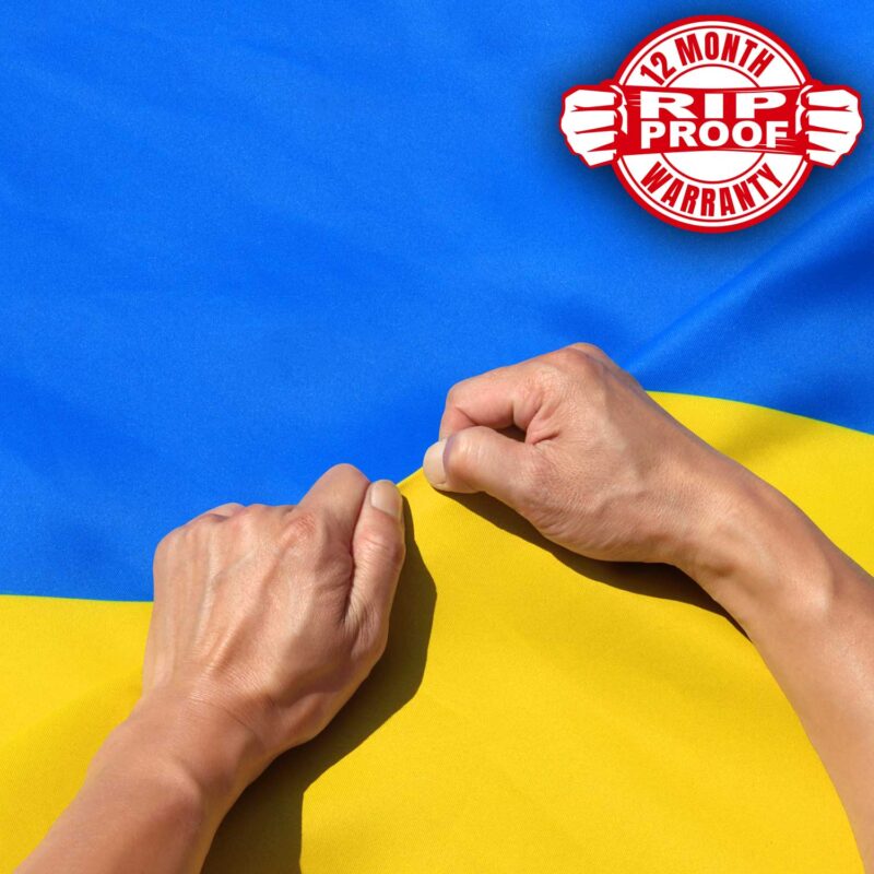 Rip-Proof Ukraine Flag