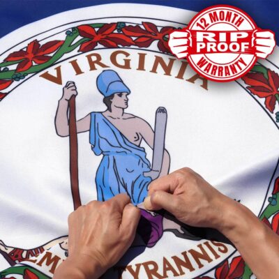 Rip-Proof Virginia State Flag
