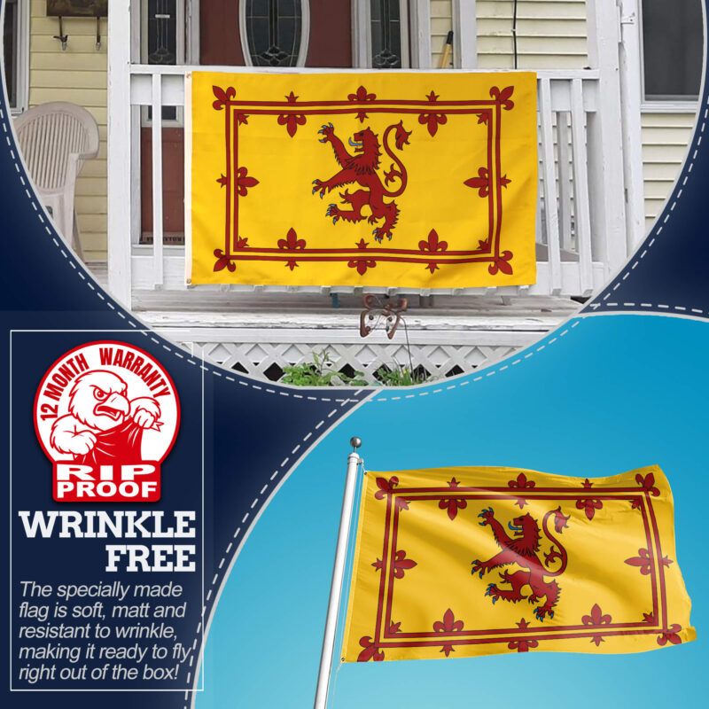 Scotland Rampant Lion Flag