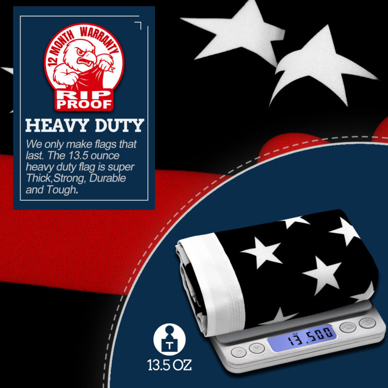Thin Red Line USA Flag