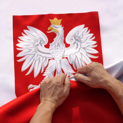 Rip-Proof Technology Double Sided 3-Ply Poland State Ensign Flag 3×5 Foot