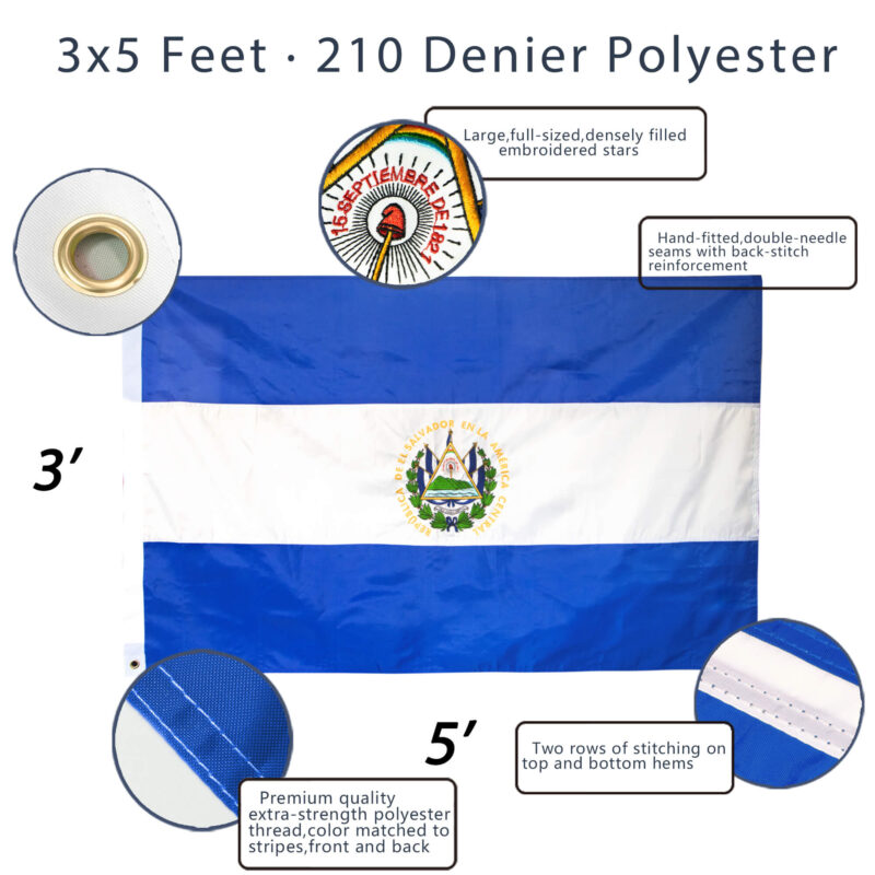 El Salvador Flag