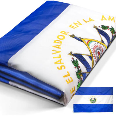 Embroidered El Salvador Flag