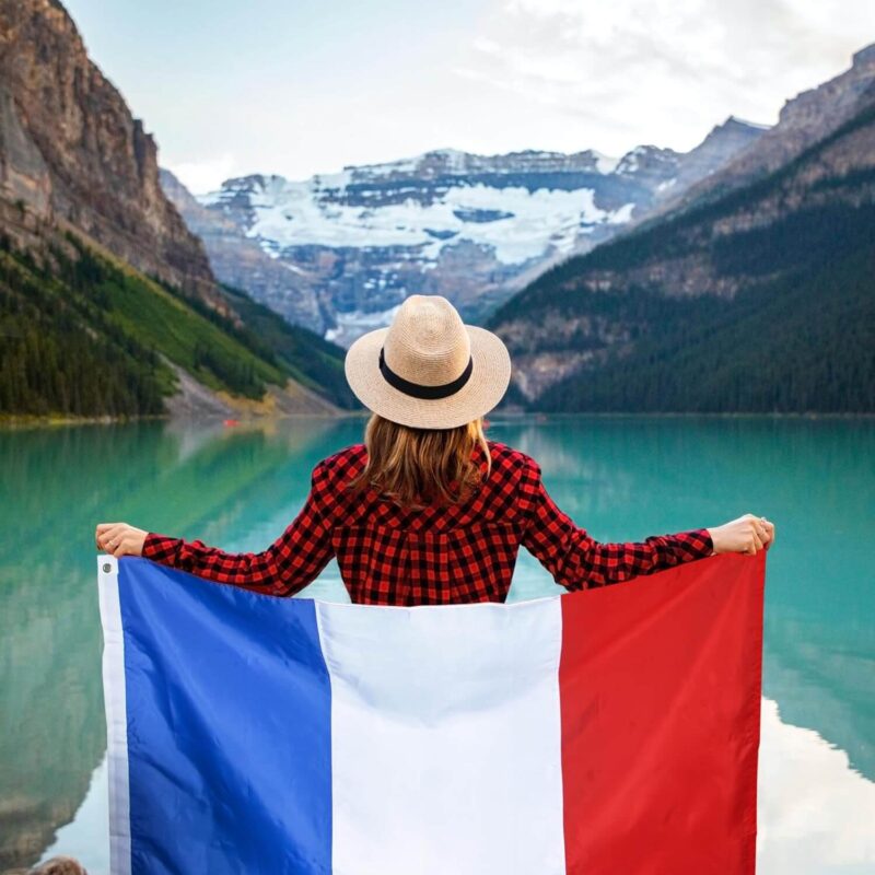 Embroidered France Flag