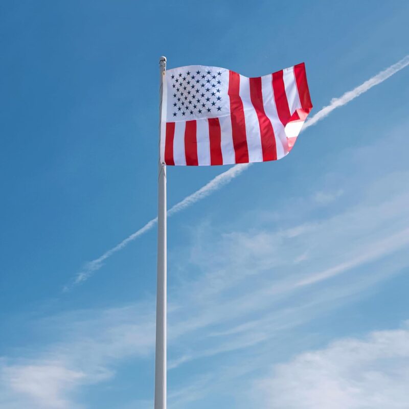 Embroidered USA Civil Peace Flag