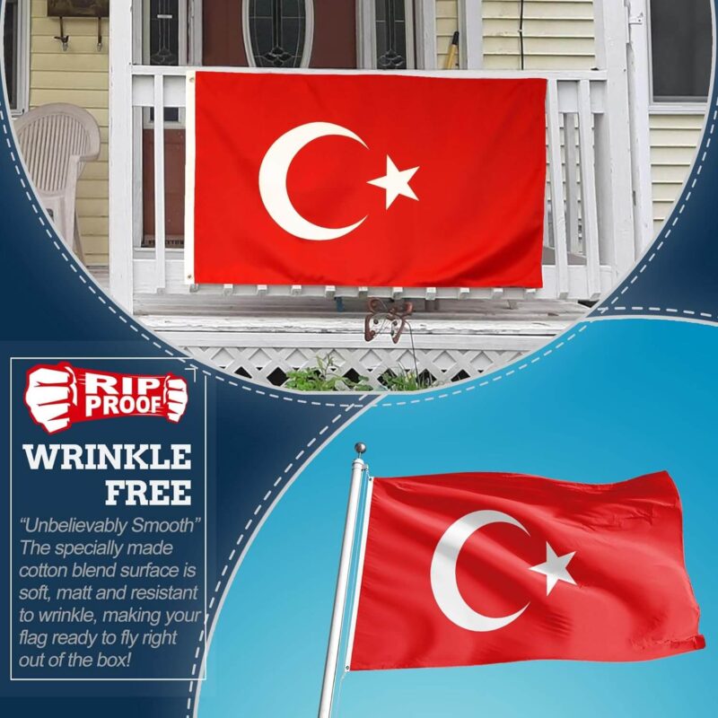 Rip-Proof Turkey Flag