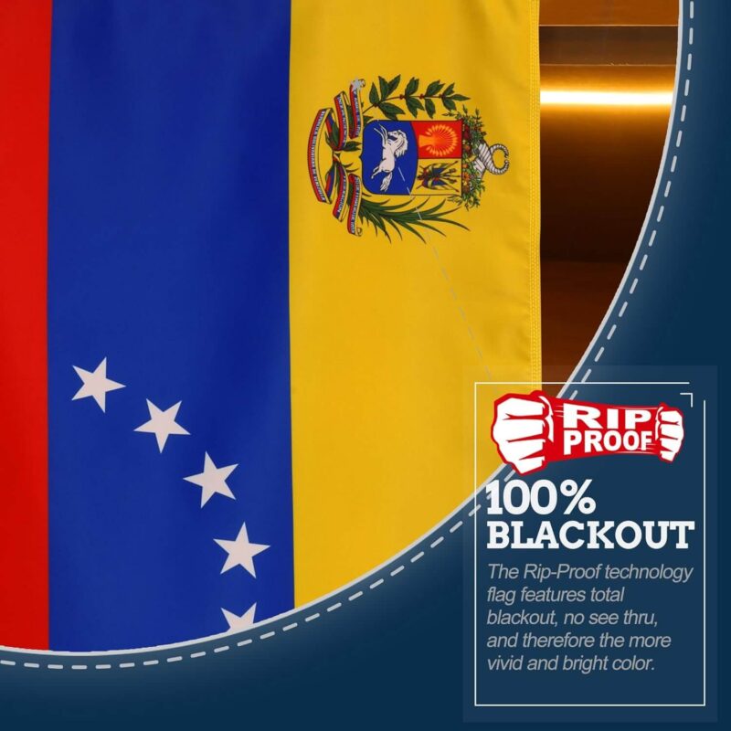 Rip-Proof Venezuela Flag