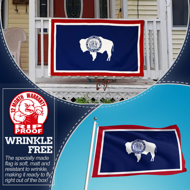 Wyoming State Flag