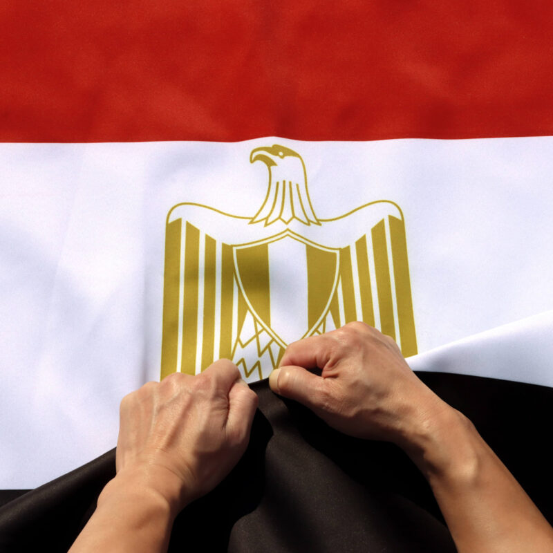 Rip-Proof Technology Double Sided 3-Ply Egypt Flag 3×5 Foot