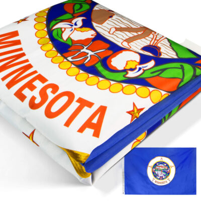 Embroidered Minnesota State Flag