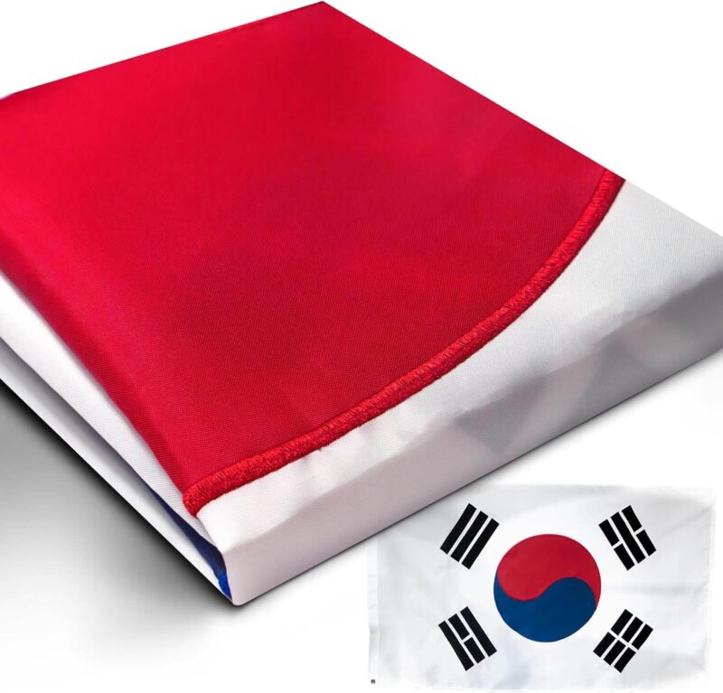 Embroidered South Korea Flag