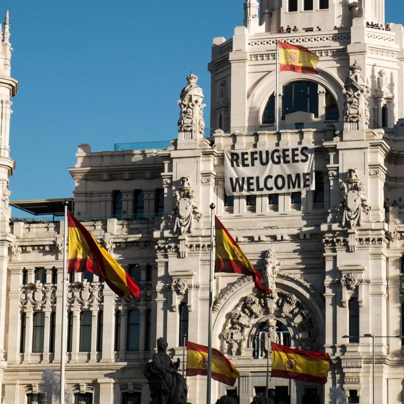 Embroidered Spain Flag