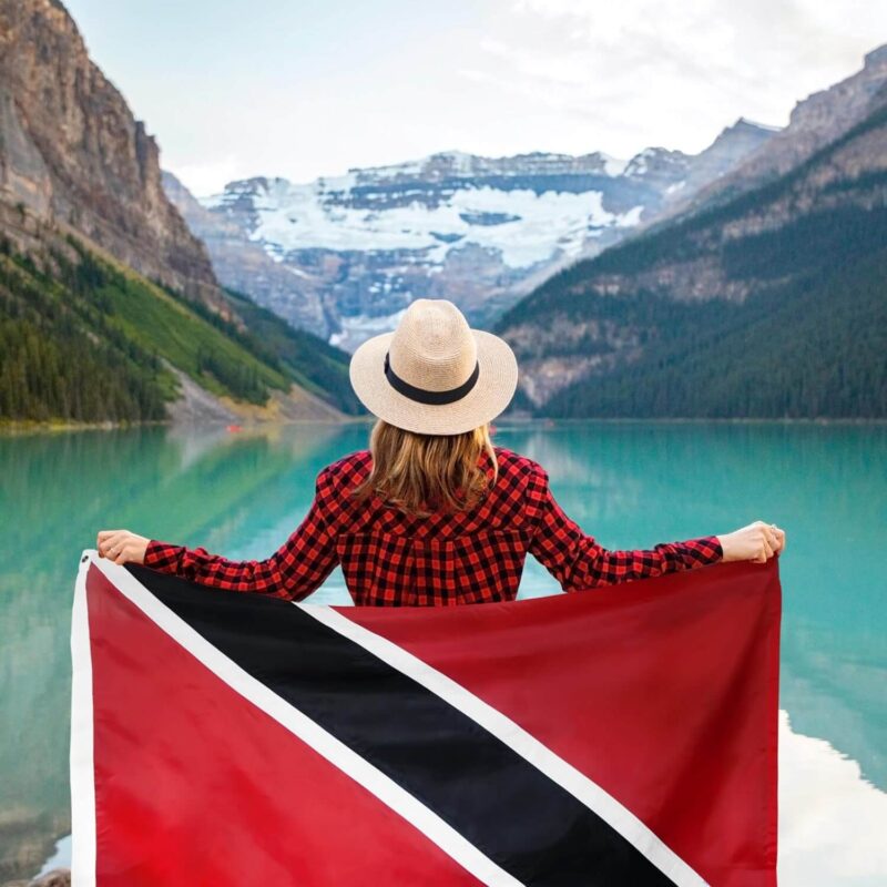 Embroidered Trinidad and Tobago Flag