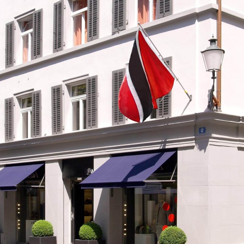 Embroidered Trinidad and Tobago Flag